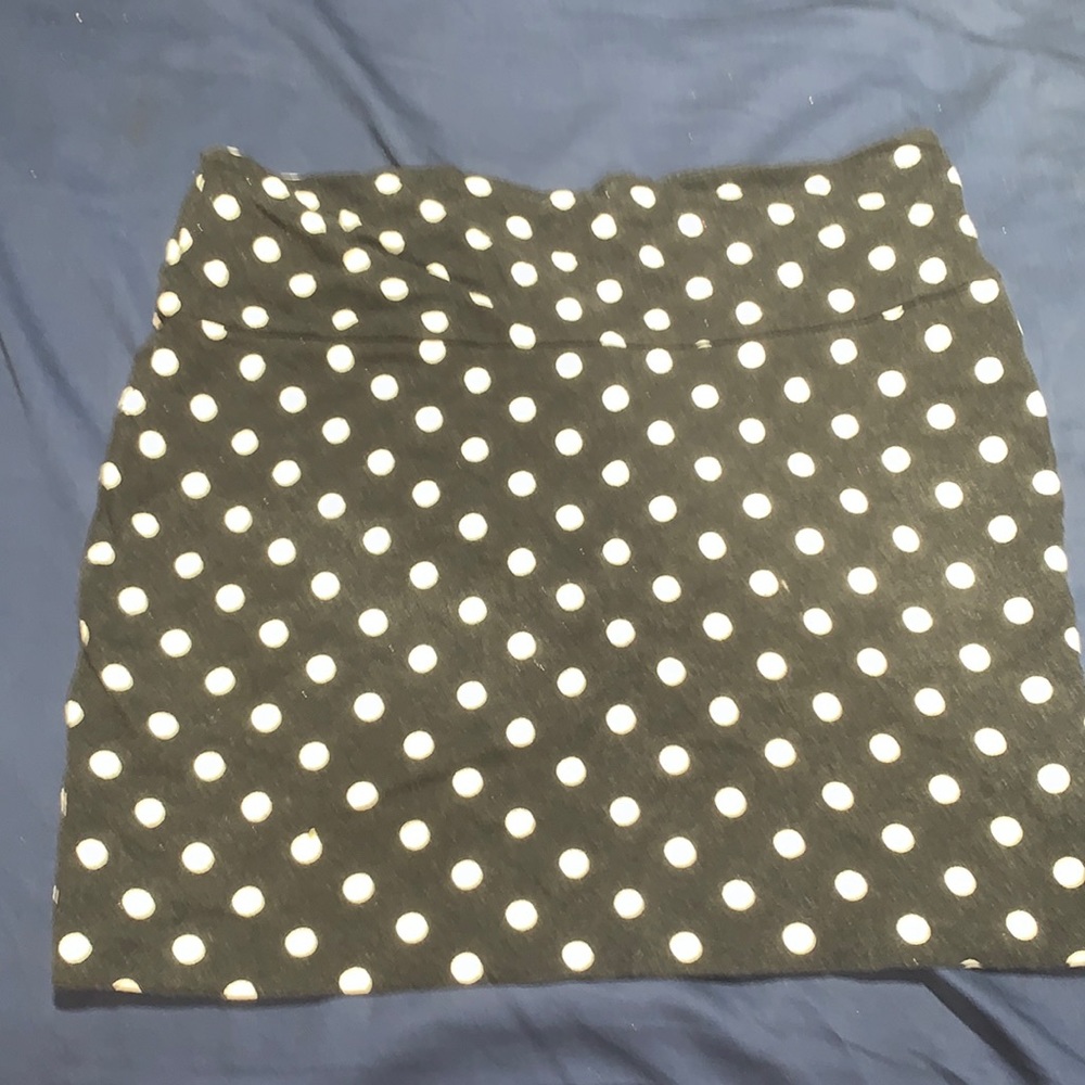 New without tags polkadot miniskirt